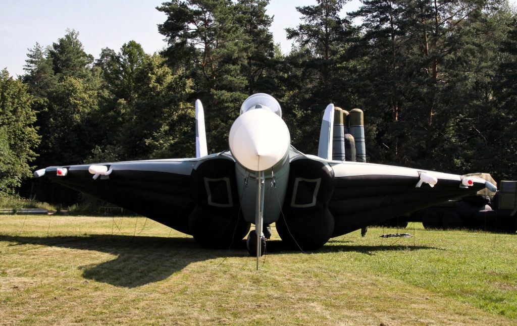 Inflatable Aircraft Decoy