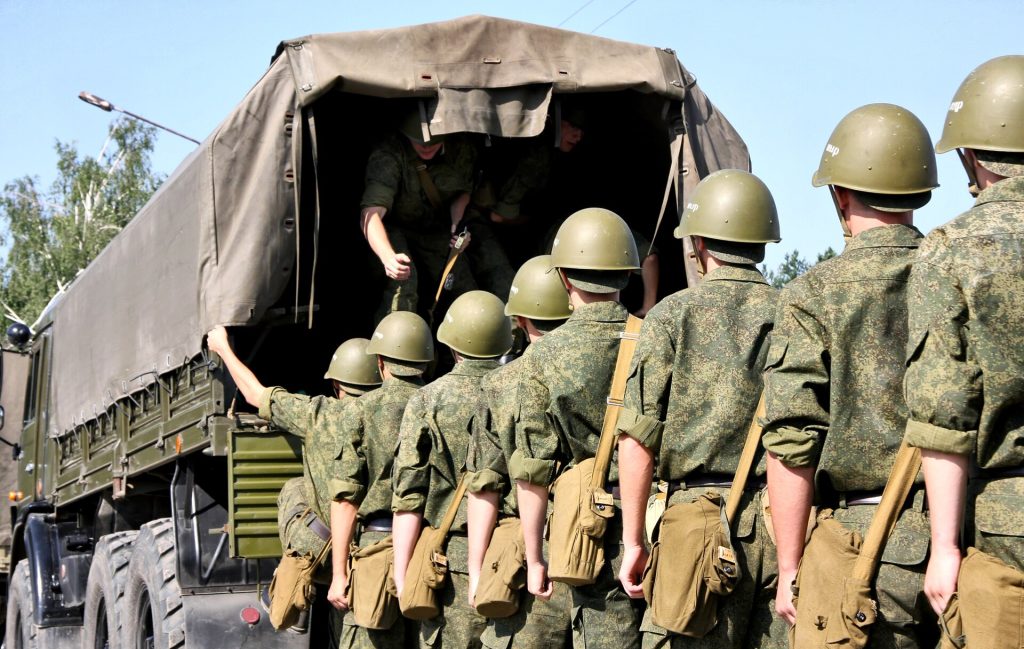 Inflatable Decoy Vehicle Convoy
