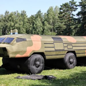 Inflatable Missile Launcher Decoy