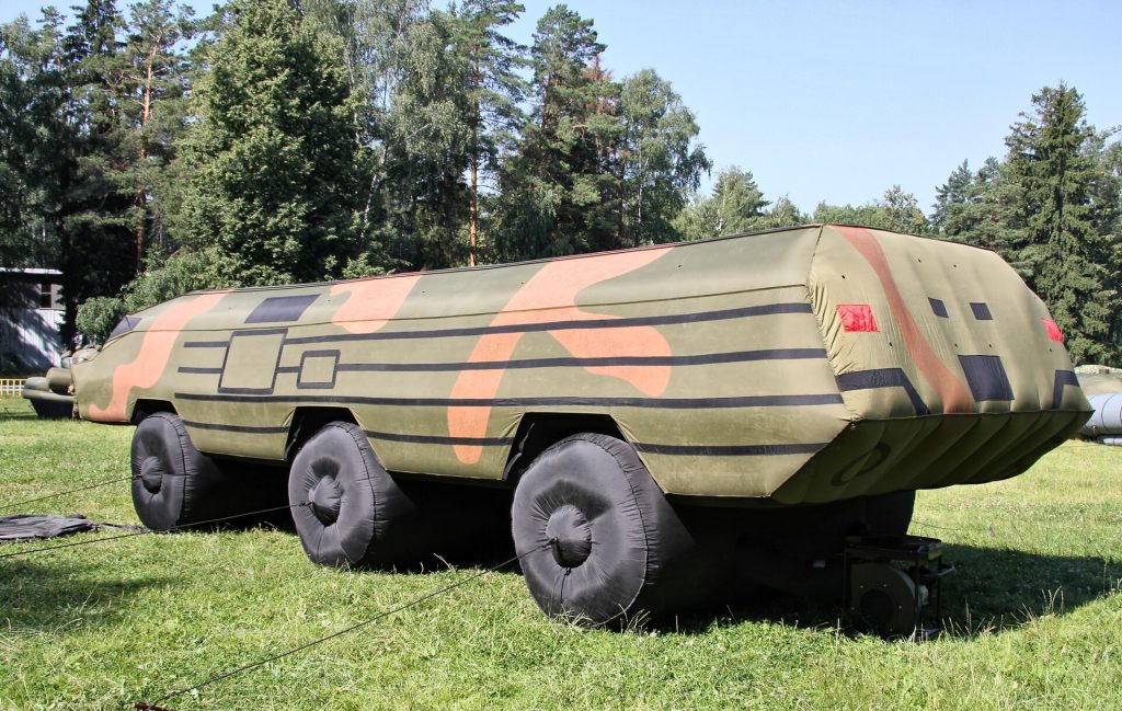 Inflatable SAM Site Decoy