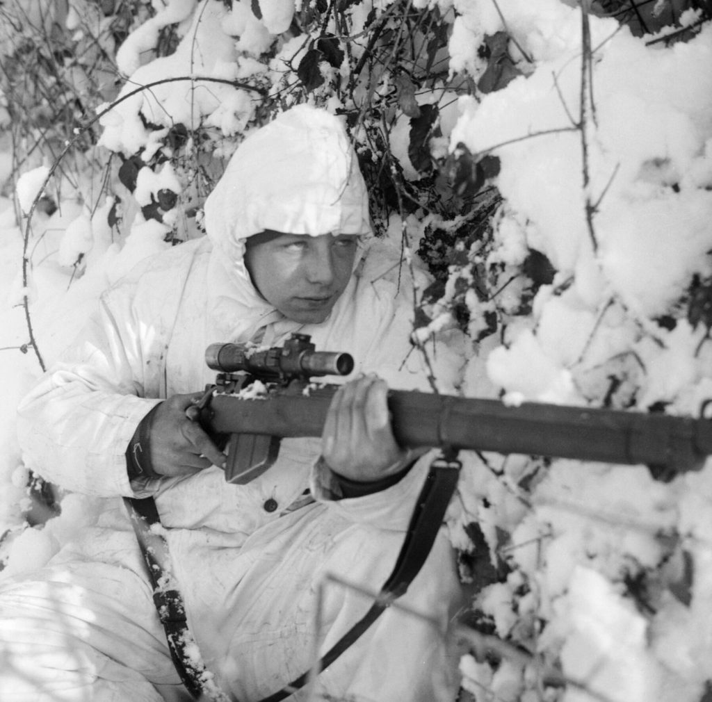 Snow Multispectral Camouflage Net
