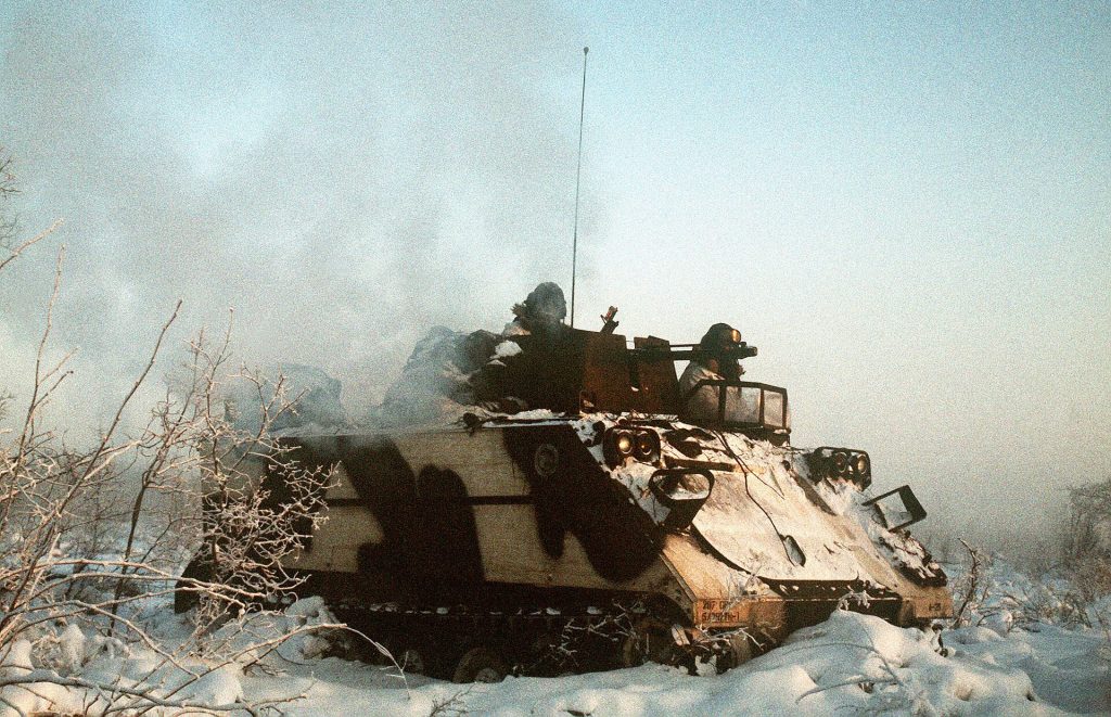 Snow Multispectral Camouflage Net