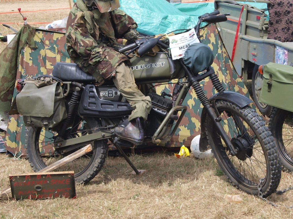 Tactical Military Motorcycle
